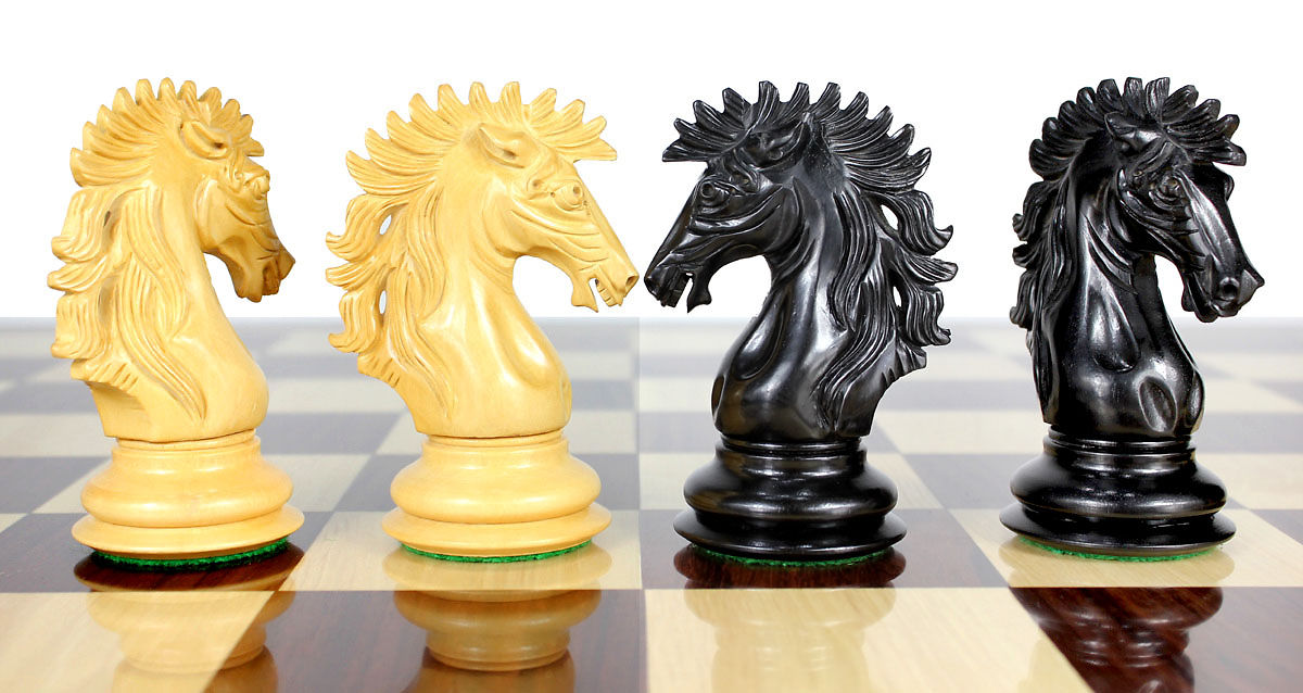 Encore Staunton high quality hand crafted Knights by master craftsmen.